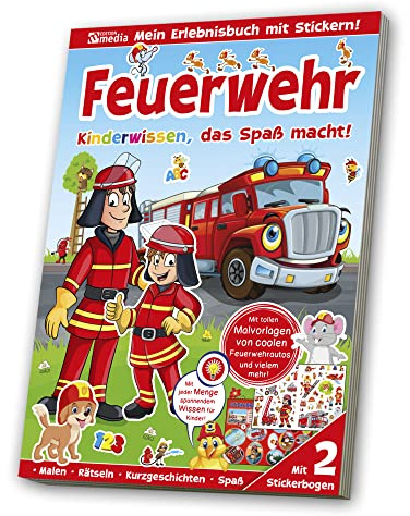 Stickerspaßbuch Welt der Feuerwehr