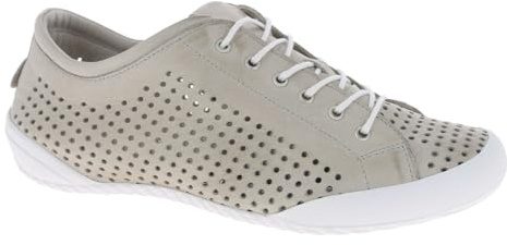 Andrea Conti Damen Schnürschuh Halbschuh Leder Sneaker mit Perforierung 0345767