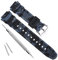 OliBoPo Wasserdichtes Ersatzarmband aus Naturharz für Casio AQ- S800W SGW-300H MRW-200H AE-1200 W-800H W-735H (Camouflage-Schwarz)