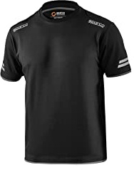 Sparco Herren Arbeits-T-Shirt Tucson aus atmungsaktivem technischem Sommerstoff. Piqué-Shirt mit verstärkten Schulterpartien und hochsichtbarem Design.