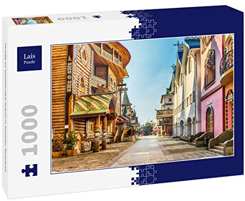 Lais Puzzle Straße im Izmailovskiy Kreml in Moskau, Russland 1000 Teile