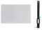 ICTION Touchpad-Trackpad mit Flexkabel, Ersatz für MacBook Pro 40,6 cm (16 Zoll) M1 Retina A2485 Ende 2021 Jahr (Silber)