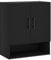 vidaXL Armadietto a Muro Nero 60x31x70 cm in Legno Multistrato