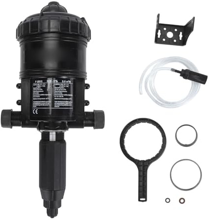 Fertilizer Injector for Drip Irrigation Water Powered Adjustable Chemical Liquid Dosing Pump Fertilizer Doser for Agriculture Garden Greenhouse Livestock Car Washing