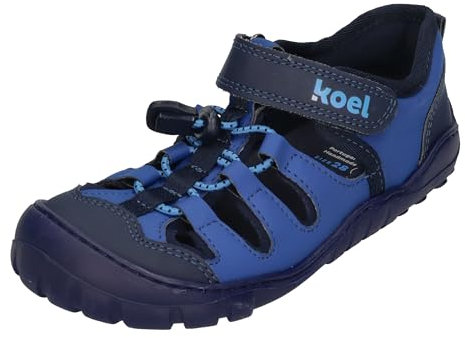 KOEL Barefoot Kinder Sandalen Madison 2.0 - Blue, Größe:24 EU