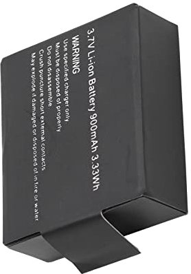 Camera Battery, 3.7V 900mAh Li ‑ Ion Sport Camera Battery, Safety Camera Battery for SJ4000 SJ5000 M10 C