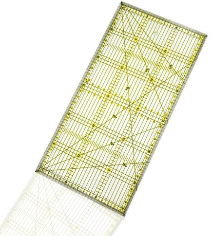 Patchwork Lineal，Nähzubehör Nähen Patchwork Lineal Mit Skala, Geeignet Zum Nähen Und Manuellen Schneiden