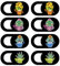 Laptop Camera Cover Slide, 6Pcs Cute Plants Laptop Accessories Webcam Cover Slide Phone Computer Camera Cover Slide Web Cam Privacy Cover Camera Blocker Laptop Privacy Protector
