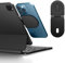 Dexnor Magnetische Handy Ständer für Magic Keyboard, Kompatibel mit Magsafe und Non-Magsafe Telefon, Schlanke Tragbare Faltbare Produktivitätshalterung für iPad/Samsung Magnetic Keyboard Cases-Schwarz