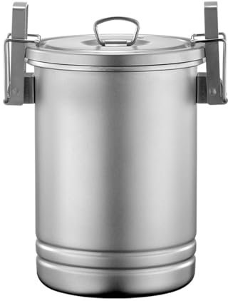 Ollas de vapor para arroceras, ollas de senderismo portátiles para acampar de acero inoxidable al aire libre Picnics utensilios de cocina fáciles de usar