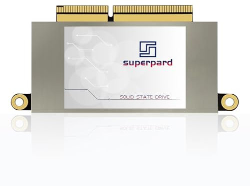 Superpard NVMe SSD 1TB for MacBook Pro Retina 13 A1708 (2016-2017) EMC 2978/3164 Non-Touch Bar Models (MacOS Pre-Installed)