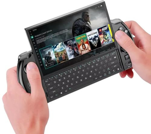 WEELIAO GPD Win 4 2025 Gaming Handheld PC, 6 Zoll Display, AMD Ryzen AI 9 HX 370, 32 GB RAM, 2 TB SSD, Tastatur mit Hintergrundbeleuchtung