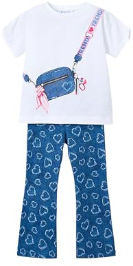 Mayoral Set Leggings Flare für Mädchen Herz 8 Jahre (128cm)