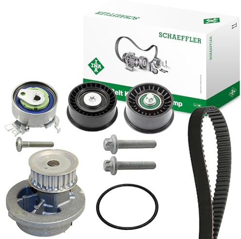 INA 530 0441 32 Wasserpumpe + Zahnriemensatz Zähnezahl: 23 22 mm Kompatibel mit OPEL Corsa C Schrägheck X01 Astra G CC T98 Zafira A T98 Astra G Caravan T98 ASTRA G Cabriolet F67