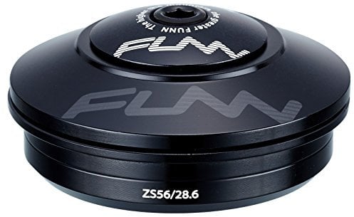 FUNN Descend Oberer Steuersatz ZS56/28.6, Zero Stack Schrägkugellager Oberer Steuersatz, Langlebiger und Leichter Legierungs-Steuersatz für Mountainbike, BMX-Bike, Rennrad und Gravel-Bike