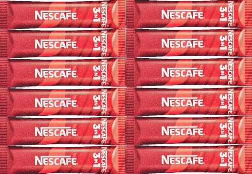 Nescafe 3in1 Original EU Made Long Expiry Date Individual Instant Coffee Sachets (12 sachets)