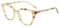 Firmoo Blaulichtbrille Damen ohne Sehstärke Mode Cateye Computuerbrille mit Blaulichtfilter Große Frame-Brille