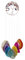 CozyCabin 7 Chakra Baum des Lebens Heilstein und Kristall hängende Ornament, natürliche Achatscheiben Windspiel Platte Windspiel für Zuhause Outdoor Terrasse Dekoration Geschenke