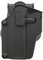 BEGADI Airsoft Multi Fit Hartschalen Universal - Holster mit Paddle, für Linkshänder, schwarz