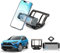 Coleya Soporte Móvil Coche Compatible con Toyota RAV4 2019-2024, RAV4 Accesorios Soporte para Teléfonos Móviles Eléctricos, Rotación de 360°, Compatible con Todos Smartphones 4-7