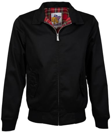 Harrington BLOUSON ORIGINAL RECYCLÉ GRANDE TAILLE - HOMME - blouson - NOIR - 4XL