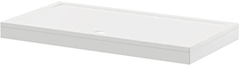 Wholesale Domestic Pearlstone 1700mm x 900mm x 40mm Rectangular Shower Tray and Plinth