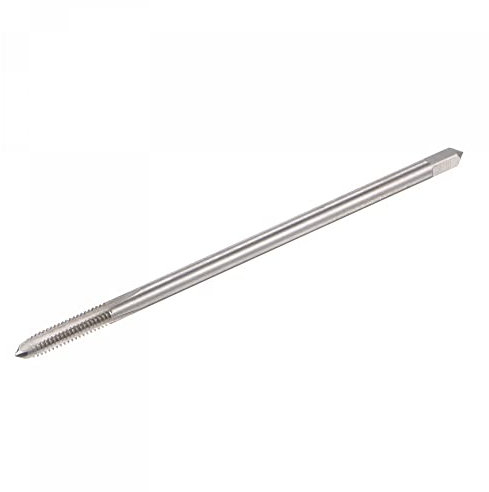 sourcing map Filetage Fraisage Tarauds, #8-32 UNC Haute Vitesse Acier (HSS) 3 Droit Cannelures Machine Vis Filetage Filetage Taraud, 4 Longueur (Extra Long)