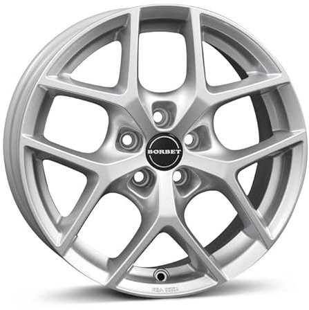 Borbet Felge Y 7x16 ET48 5x114,3 crystal silver Y 70648114,3572,5CS