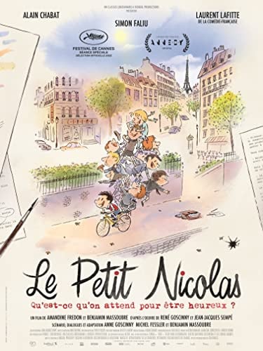 Le petit Nicolas: Qu'est-ce qu'on attend pour être heureux ? - Poster cm. 30 x 40