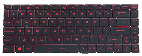Ronyme Laptop Keyboard US Layout Backlight Keypad for MSI GF63 Thin 9SC Accessory High Performance