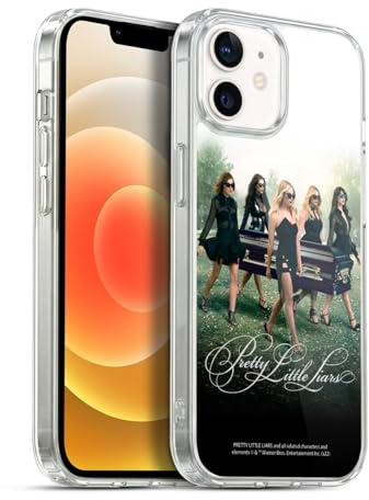 Head Case Designs Offizielle Pretty Little Liars Poster Zur Sechsten Staffel Graphics Gelhülle [Militärischer Schutzgrad] Kompatibel Mit Apple iPhone 12 / iPhone 12 Pro Und Kompatibel Mit MagSafe