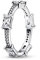 PANDORA Rectangular Bars Sparkling Pavé Ring 192397C01-50
