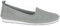 Andrea Conti Damen Mokassin Leder Slipper Ballerina Eyecatcher bequem 0027449, Größe:39 EU, Farbe:Grau