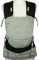 Fräulein Hübsch MeiTai Babysize Halfbuckle in Silver ST für Neugeborene ab Geburt bis Kleinkindalter (50/56– 80/86 cm) - Anhock-Spreiz-Haltung wie im Tragetuch - Bauchtrage - Hüfttrage – Rückentrage