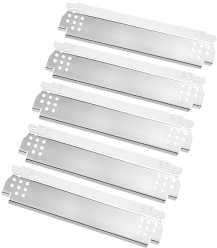Barbqtime Grill Heat Plates Replacement Parts for Nexgrill, Stainless Steel Heat Tents for Home Depot Nexgrill 5 Burner Gas Grill, 14.6 Flame Cover Replacement Parts for Nexgrill 720-0888