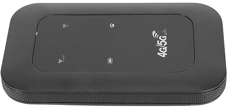 Vikye 4G LTE Mobile Hotspot, 3G 4G Hochgeschwindigkeits-WLAN-Router Tragbarer WLAN-Router mit SIM-Kartensteckplatz für Windows für Linux