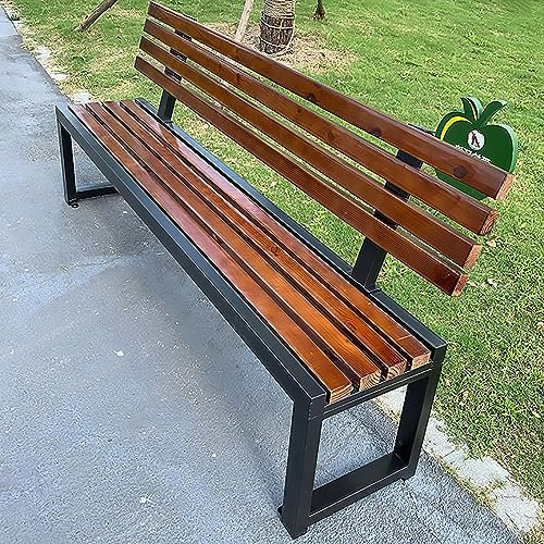 LEOAMBS Metall Gartenbank 3 Sitzer, 100/120/150 cm, Silber oder Grau, Modern, Metallgestell mit Lehne, Für Terrassen und Gärten
