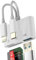 USB C Lightning to SD Micro SD Card Reader USB Port Adapter for iPhone 16 15 for iPad Pro for Apple MacBook Compatible for Samsung Camera Memory Transfer OTG Android 3.0 Type-C Converter Accessories