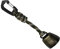 Campanello da trekking a di orso, anti Bearbell, portatile, con silenziatore, per escursionismo, ciclismo, con funzione silenziosa