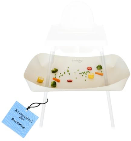 CATCHY - Hochstuhl Auffangschale - Zubehör für den IKEA Antilop Hochstuhl | Hochstuhl Auffangschale für Krümel und Kleckereien - Hochstuhl Separat Erhältlich - Zubehör für Hochstuhl