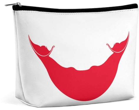Make-up-Tasche mit Rapa NUI-Flagge, klein, Kosmetik-Organizer, PU-Reißverschlusstasche für Damen