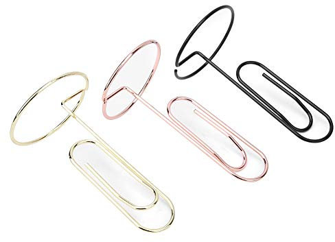 3pcs Metall Memo Cliphalter Tischnummer Name Kartenhalter Office Desk Organizer