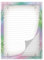 Briefpapier Motiv Natur Blättern pastell Briefblock für Mädchen Kinder und Erwachsene Geschenk elegant pastell bunt grau textur (Block A4 mit 25 Blätter)