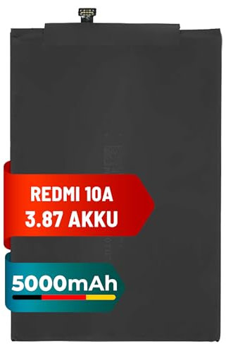 Mpsmobile® Akku BN5G für Redmi 10A / 10C | 5000mAh | Zuverlässige Leistung und Lange Lebensdauer
