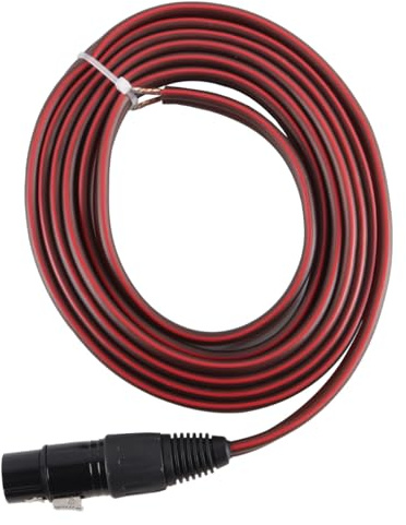 Ausi XLR 3 Pin Female To Bare Wire Audio Cable 2M/6.56FT Speaker Microphone Replacement Cord for Amplifier Guitar PA System Subwoofer