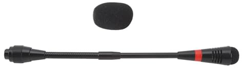 XZXCVN Gooseneck Mikrofon 25CM, Kapazitiv, Aluminiumlegierung - Klare Klangübertragung, Flexible Anpassung, Für Konferenzräume und Rednerpulte
