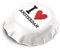 koziol 3778525 Plopp I Love Amstersdam Flaschenöffner mit Druck, Thermoplastischer Kunststoff, weiß, 8.5 x 7.7 x 2.4 cm