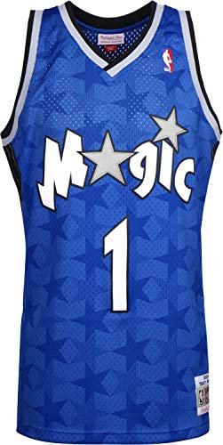 Mitchell & Ness Tracy McGrady #1 Orlando Magic 2000-01 Swingman NBA Trikot Blau, S