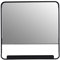 House Doctor, Spiegel, Chic, Schwarz, b: 45 cm, h: 45 cm, Standard, Ph0803