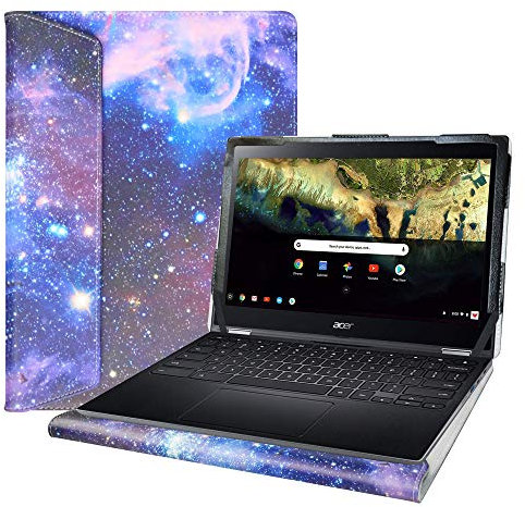 Alapmk Schutz Abdeckung Hülle für 11.6 Acer Chromebook Spin 511 R752TN/CHROMEBOOK Spin 311 R721T/Chromebook 311 C721 Laptop(Nicht Kompatibel mit:Chromebook Spin 11 CP311/CHROMEBOOK 311 C733T),Galaxy